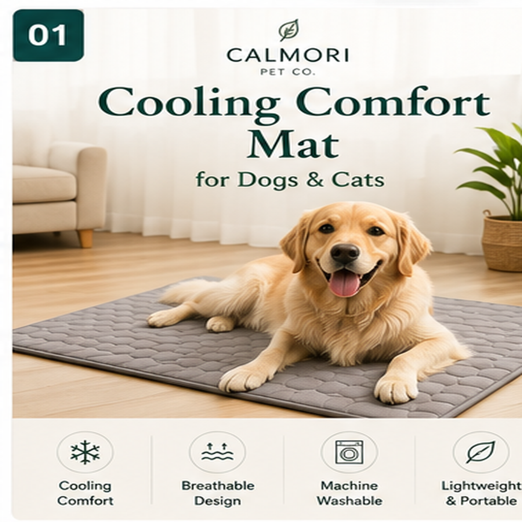 Calmori Cooling Comfort Mat for Dogs & Cats